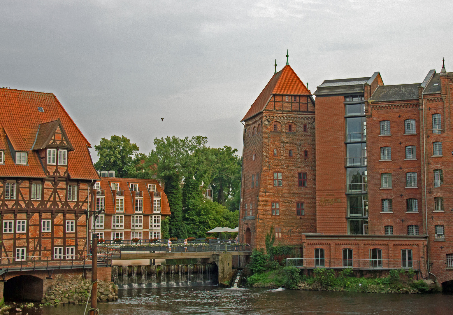 Der Fluss Ilmenau