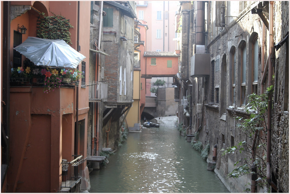 Der Fluss in Bologna
