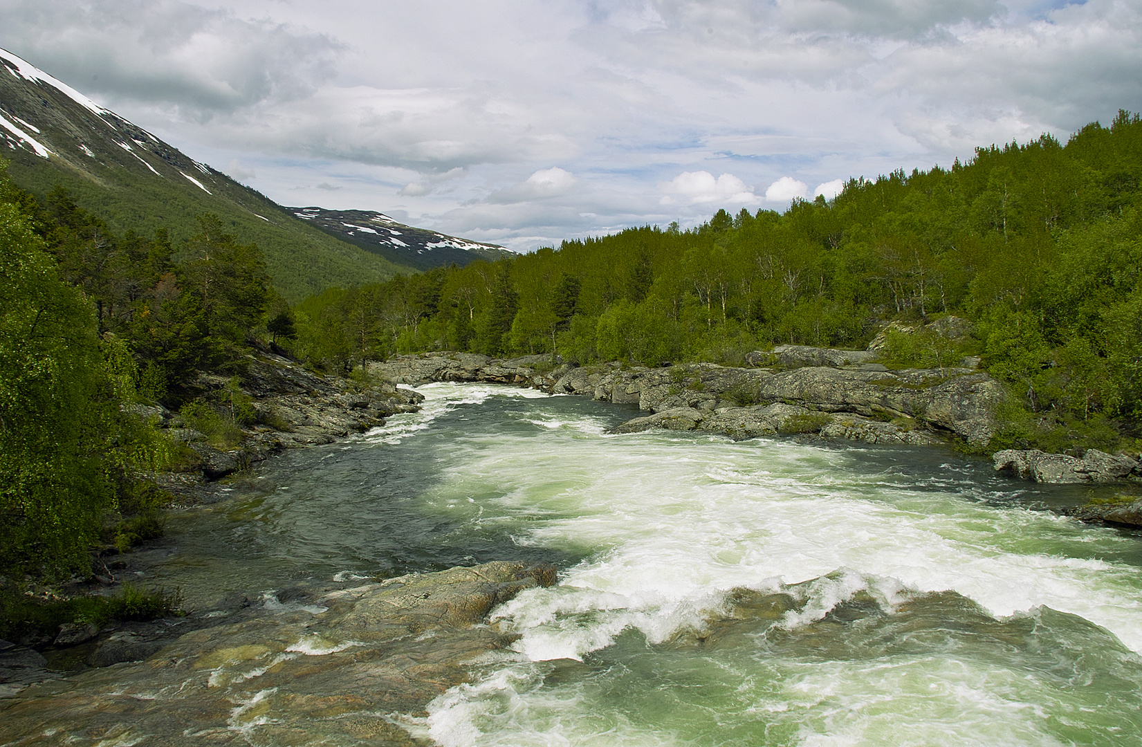 Der Fluss Mågålaupet