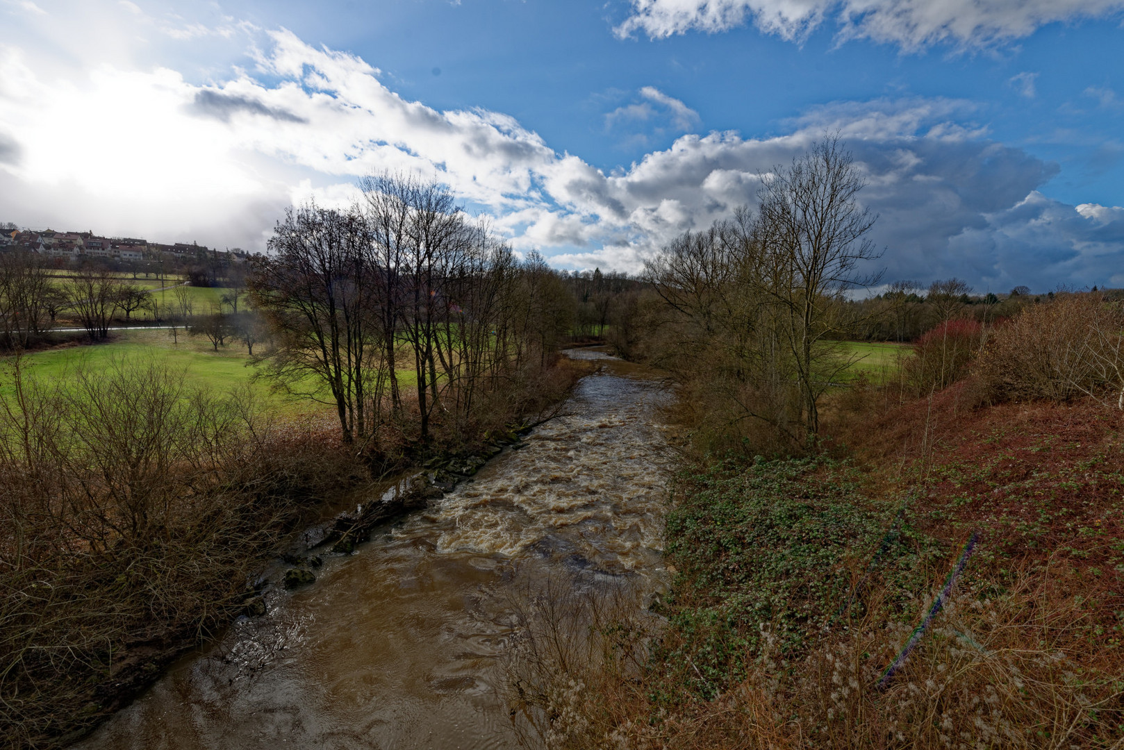 Der Fluß Murr bei uns Foto & Bild landschaft, natur Bilder auf