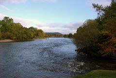 Der Fluß Ness in schottland