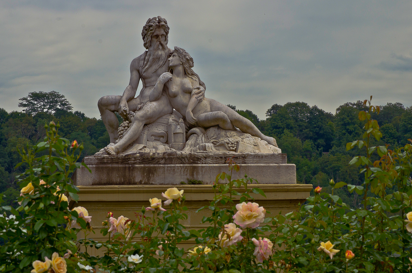 Der Flussgott Rhenus und die schöne Nymphe Mosella 