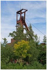 der Förderturm und die Natur