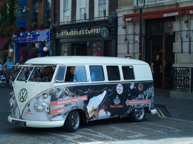 Der Foot Locker Bus in London!