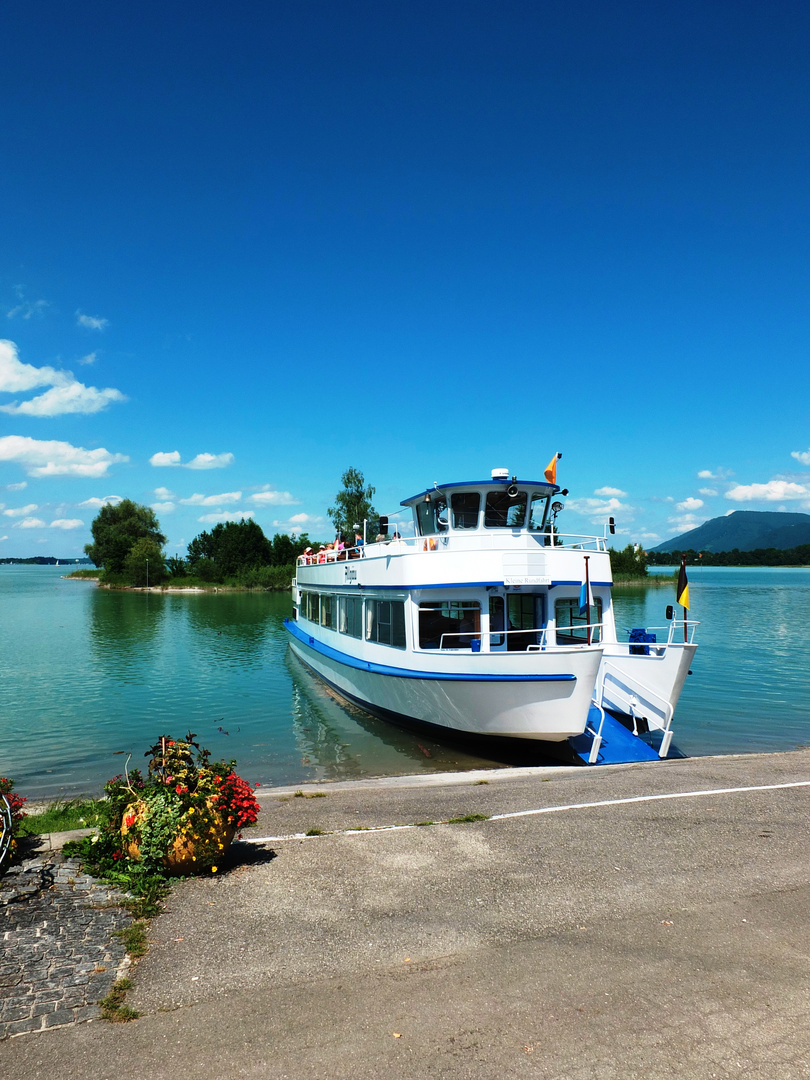 Der Forggensee bei Füssen