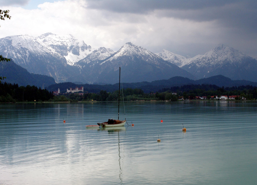 Der Forggensee bei Füssen