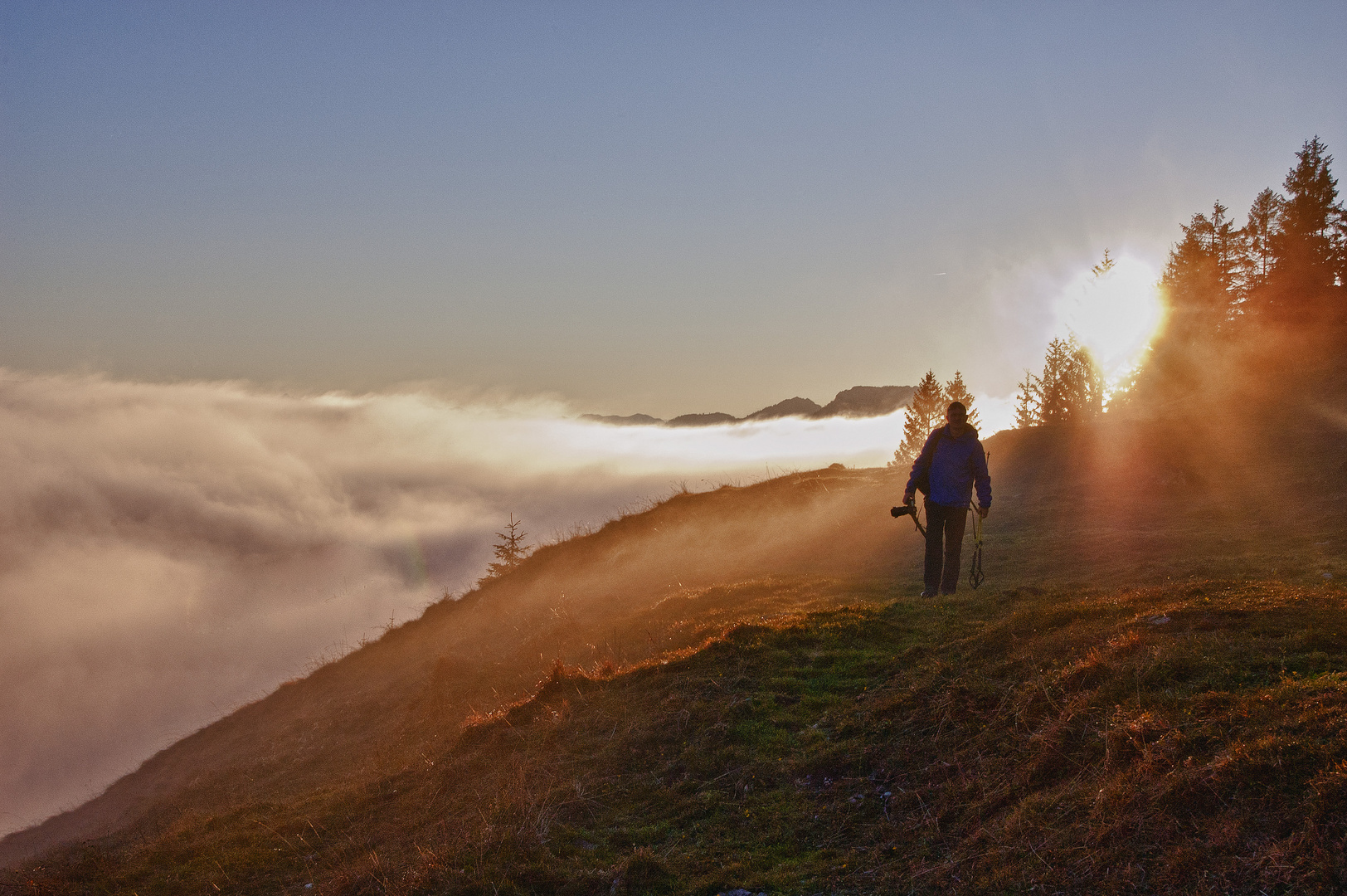 Der Fotograf aus dem Nebel