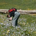 Der Fotograf im Element