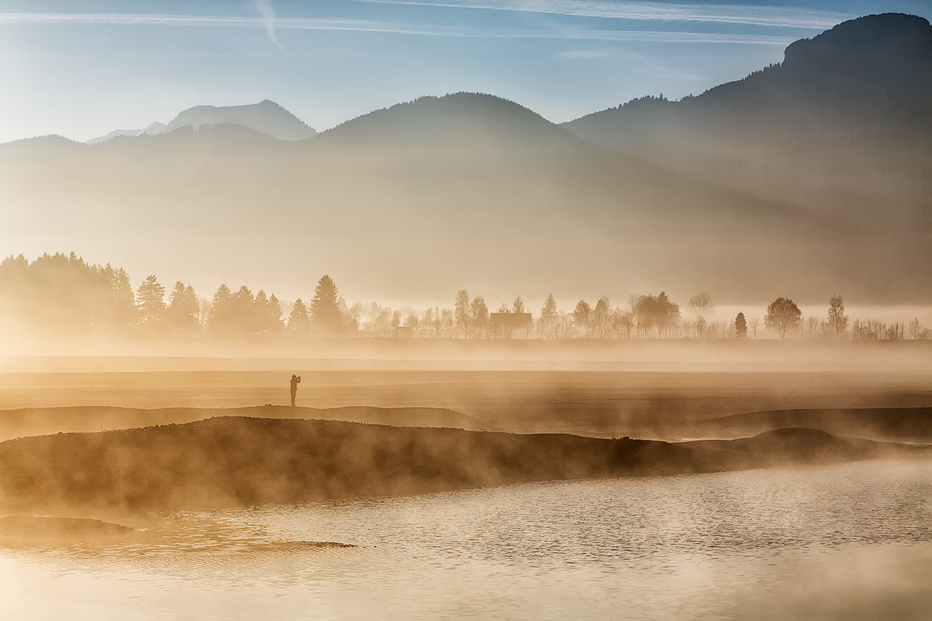 der fotograf im nebel