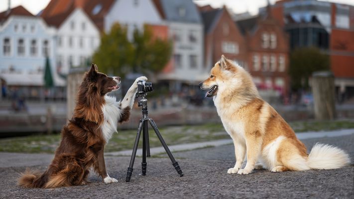 …der Fotograf und das Model…