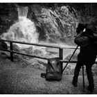 Der Fotograf und der Wasserfall