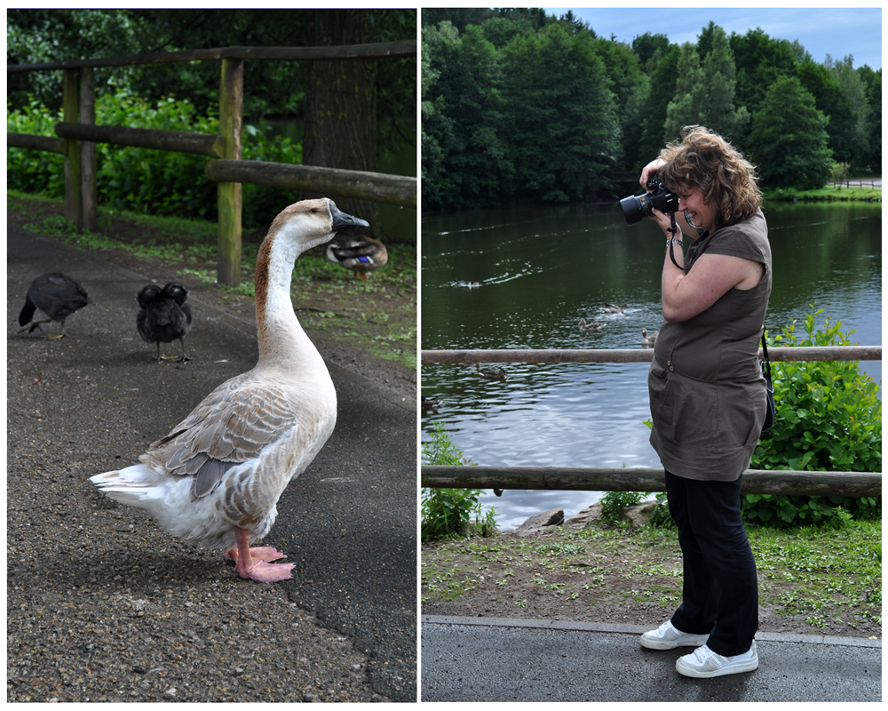 Der Fotograf und sein Model