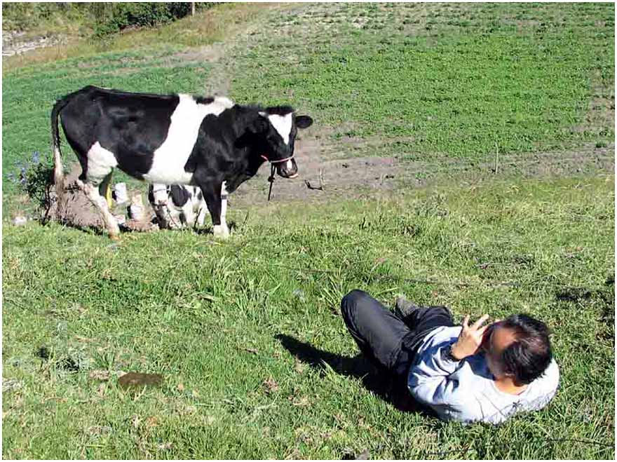 Der Fotograf und sein Modell