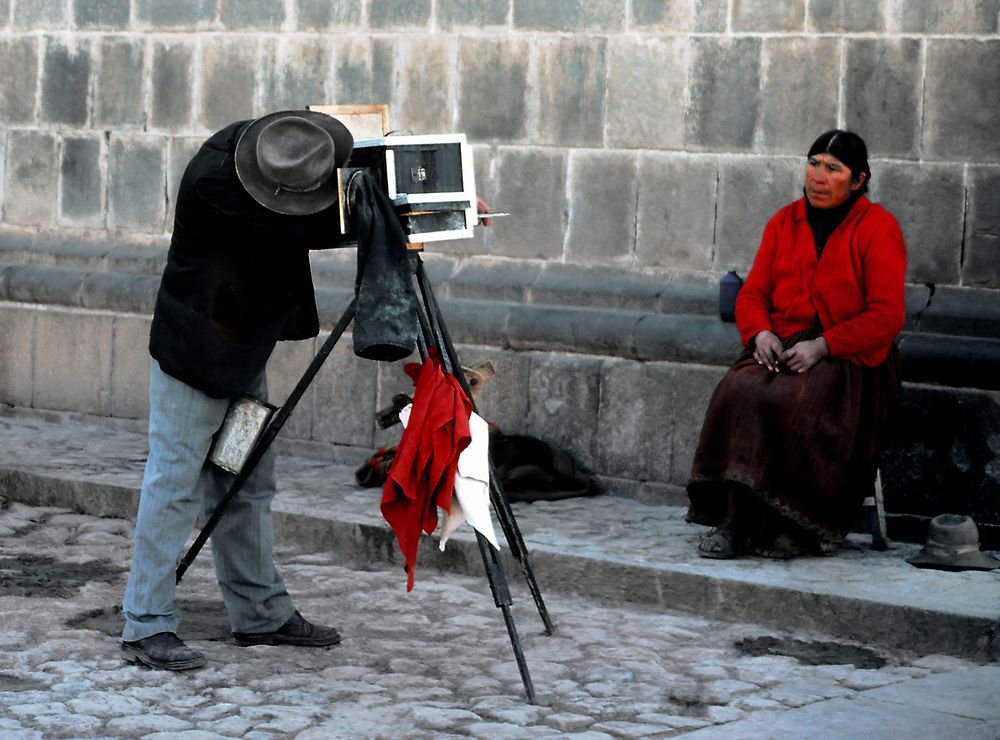 Der Fotograf von Cusco