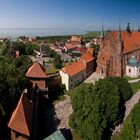 Der Frauenburger Dom mit Blick auf das Frische Haff