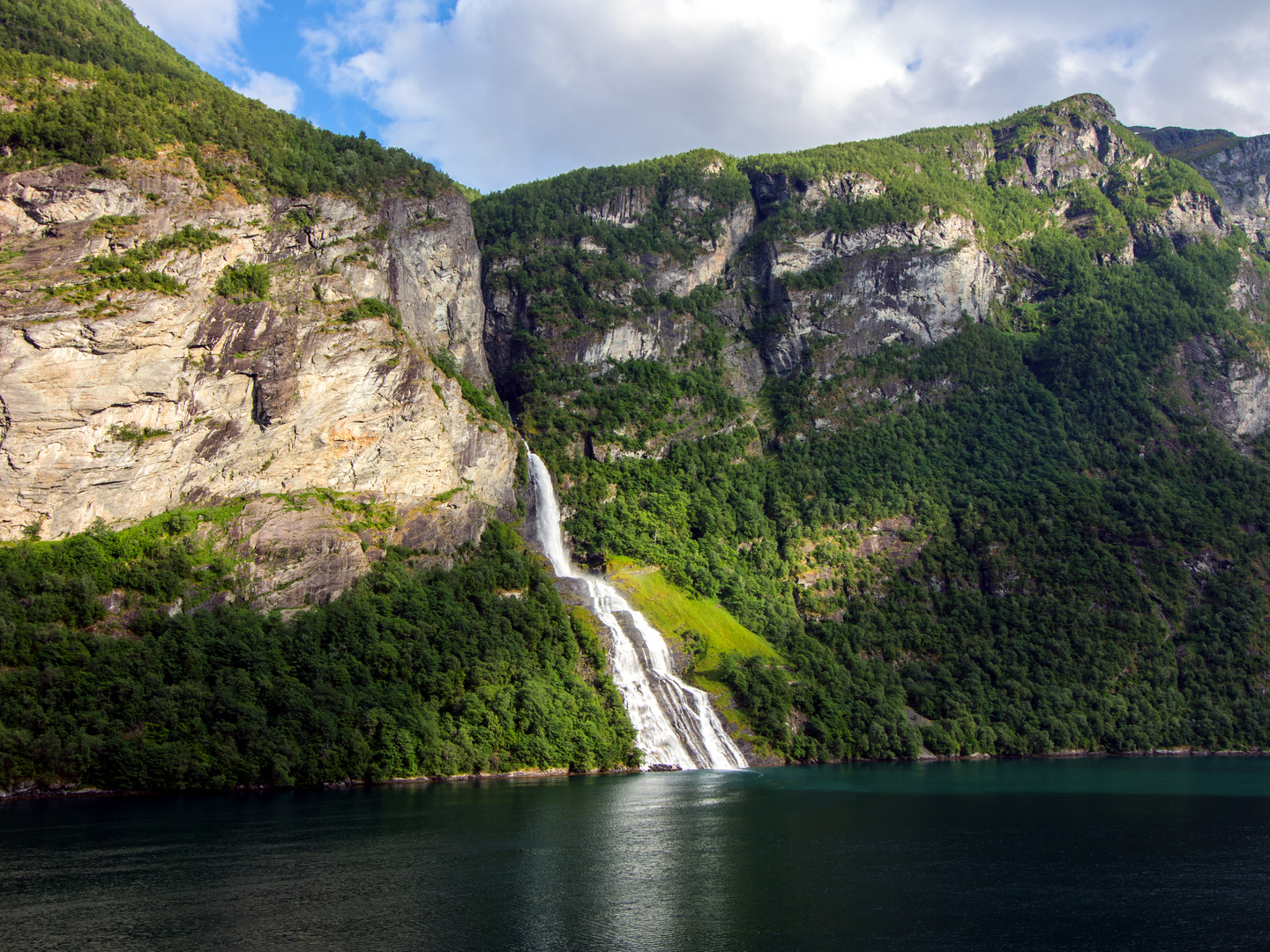 Der Freier im Geirangerfjord