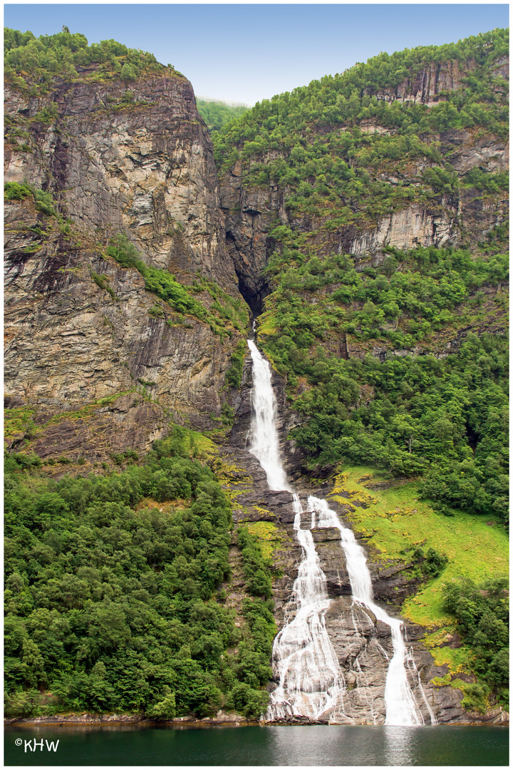 Der Freier im Geirangerfjord