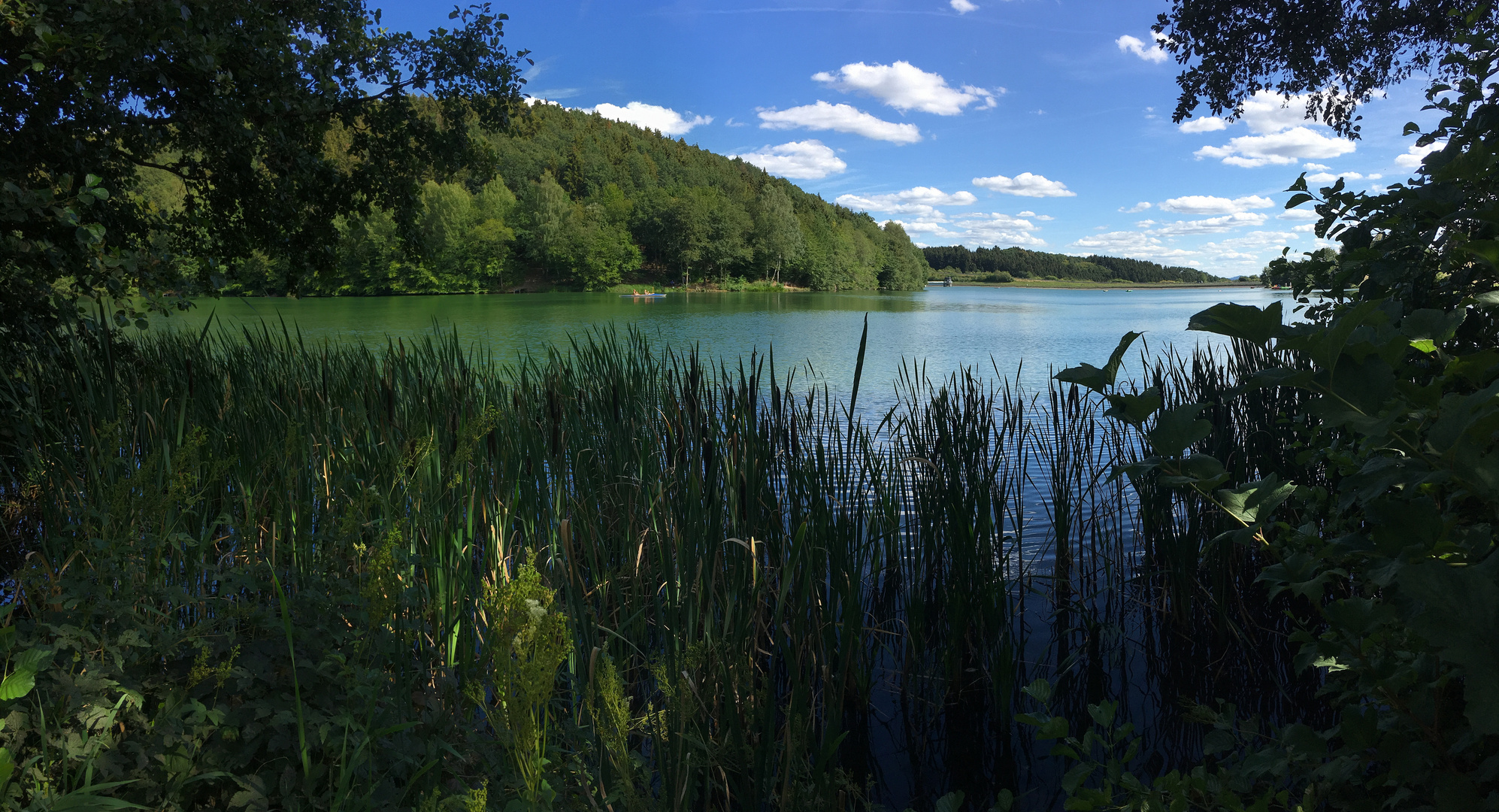 Der Freilinger See in der Eifel bei Blankenberg