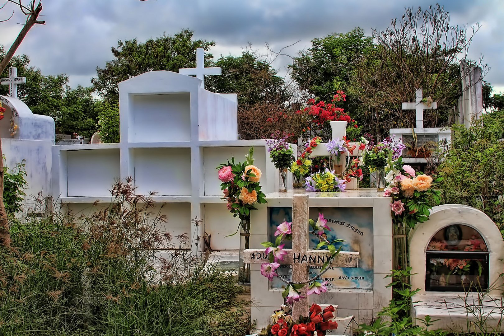 Der Friedhof auf Isla Isabela ( Galapagos )