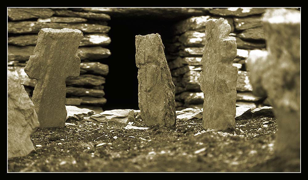 Der Friedhof auf Skellig Michael