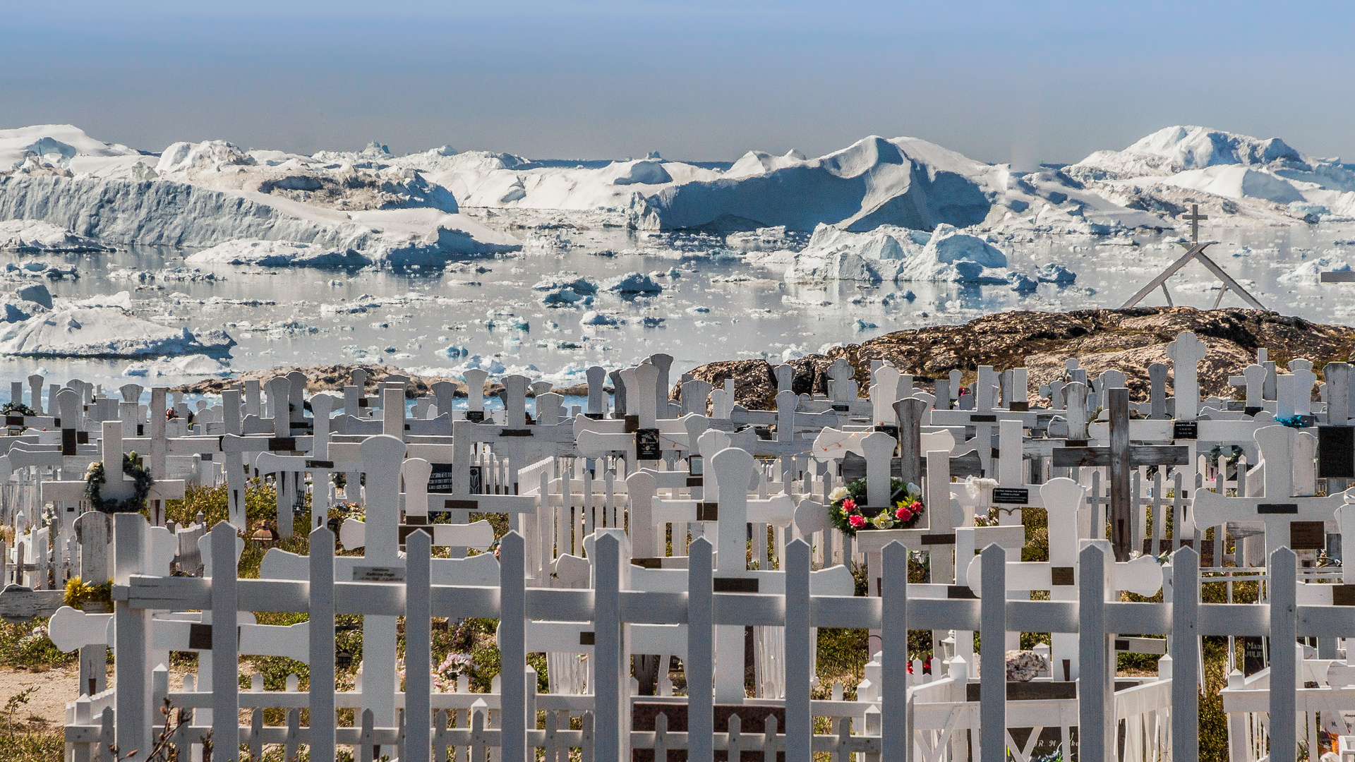 der Friedhof im Eis