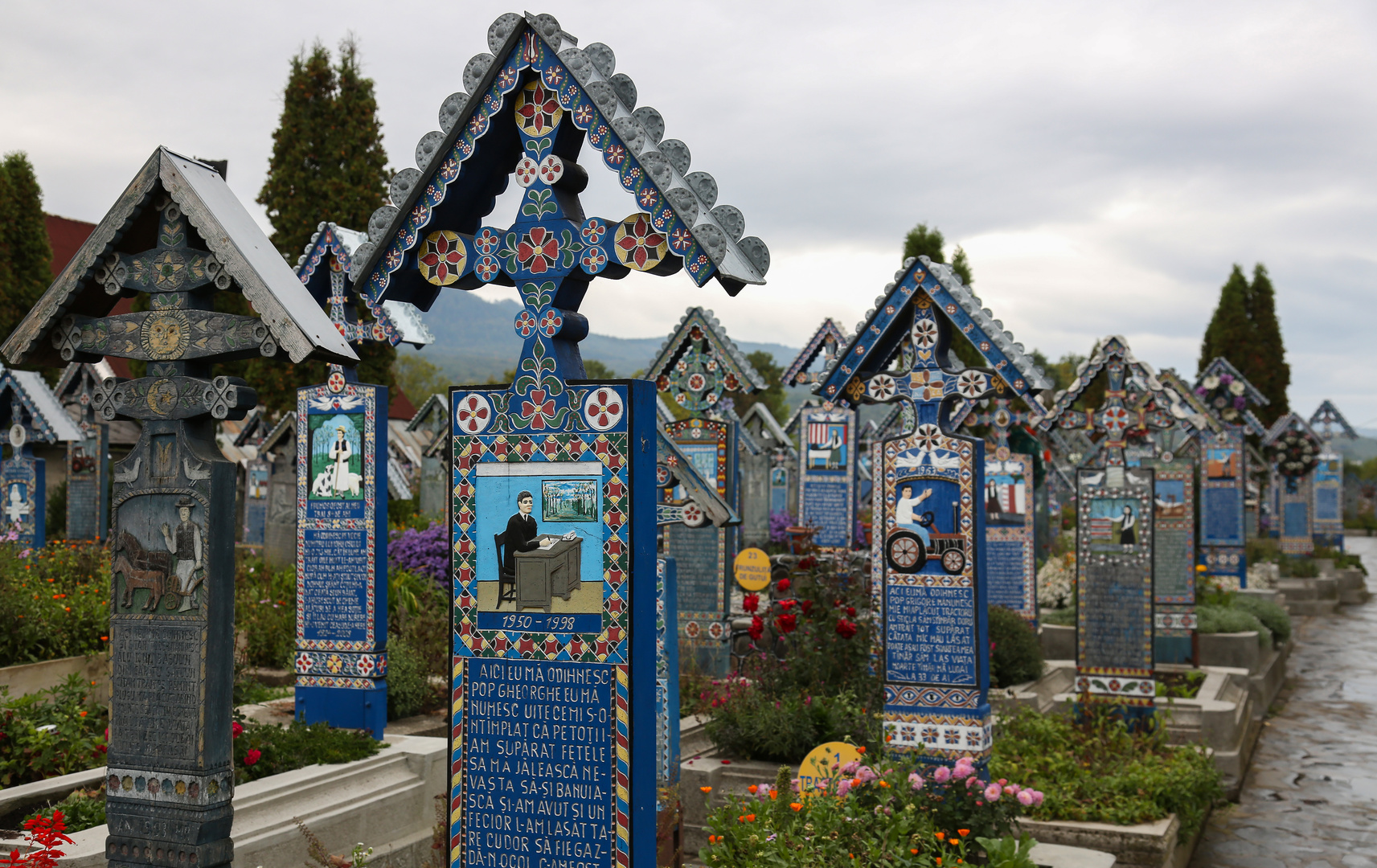 Der fröhliche Friedhof von Sapanta