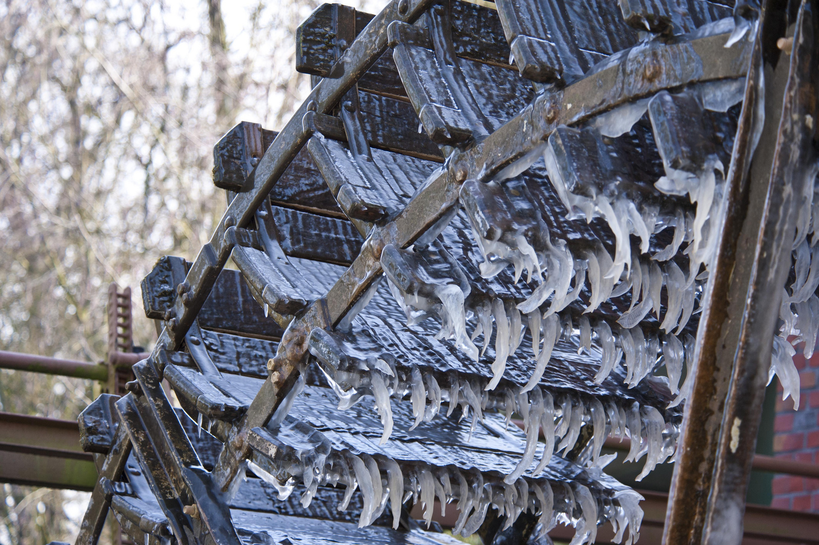 Der Frost hinterlässt Spuren