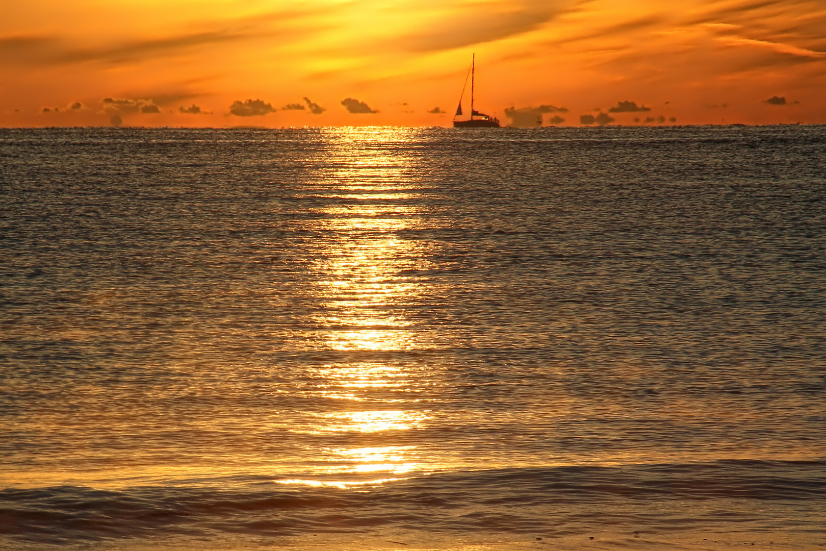 der frühe Segler ...  -  the early sailboat...