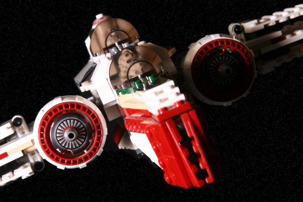 der frühe X-Wing Fighter