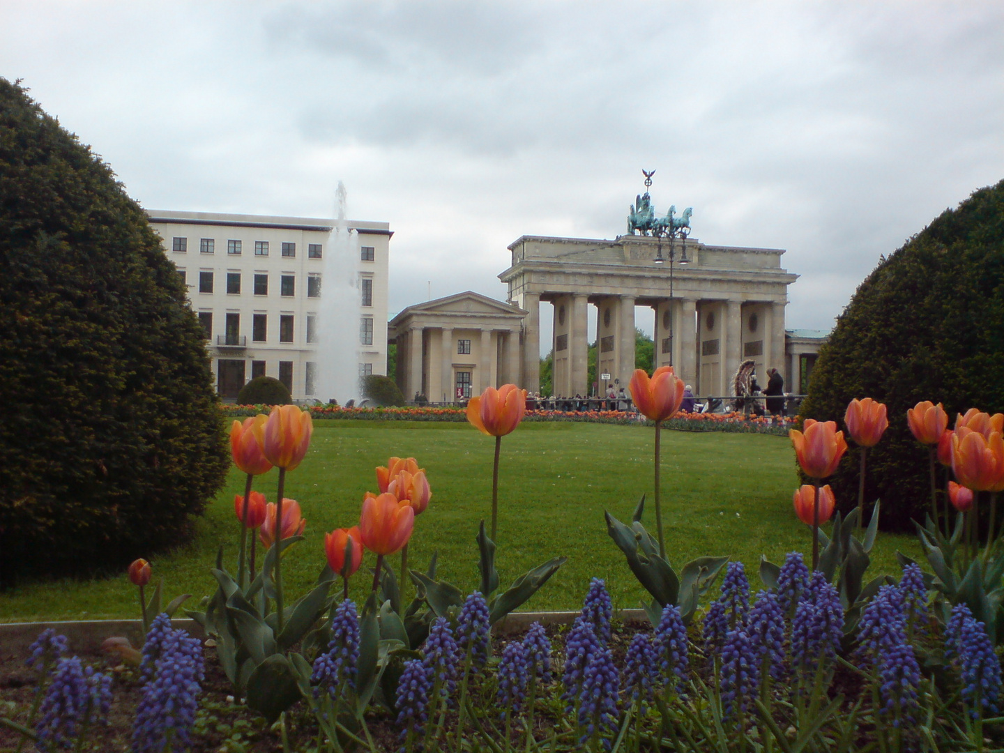 Der Frühling am Brandenburger Tor