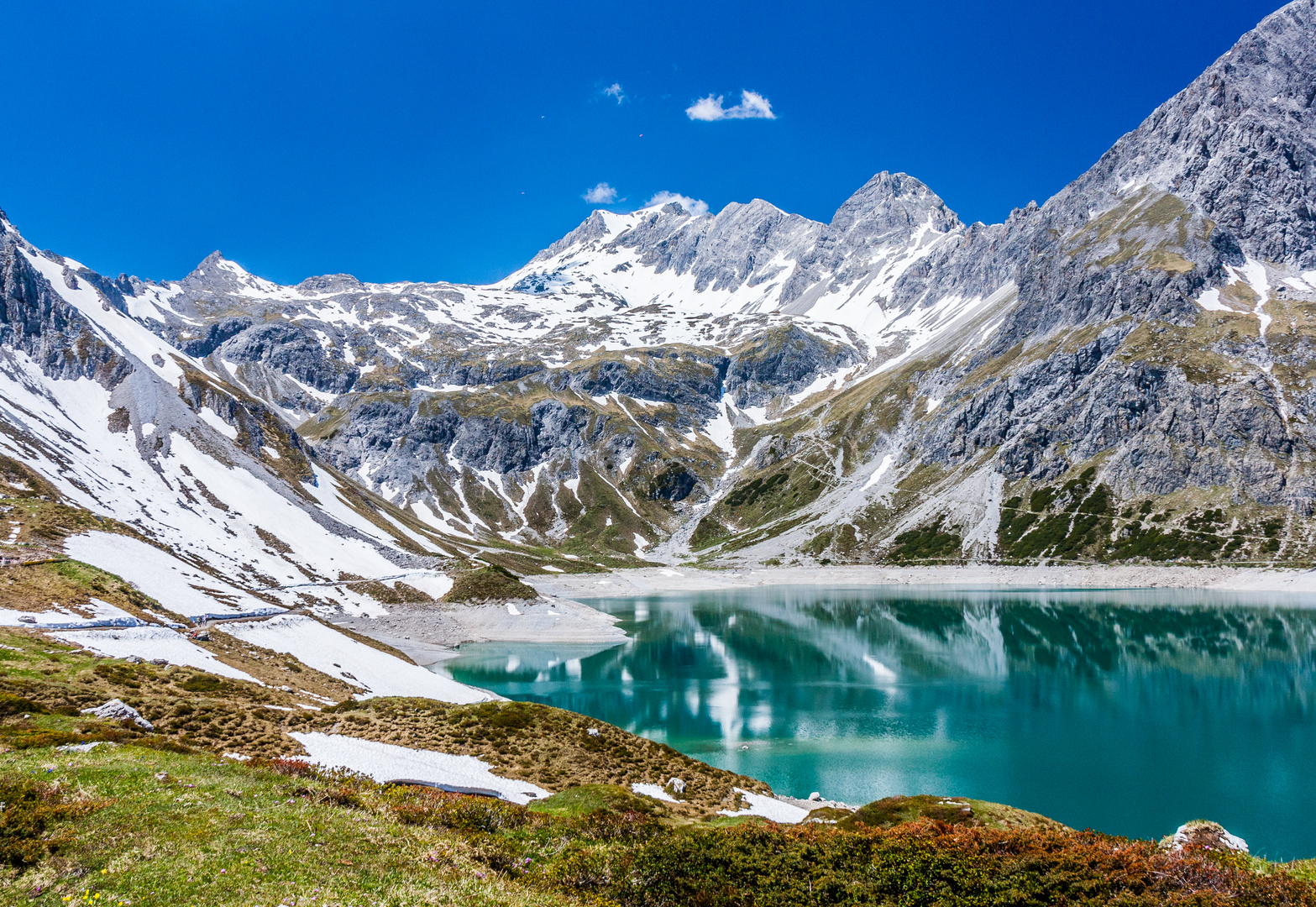 Der Frühling hält einzug am im Brandnertal