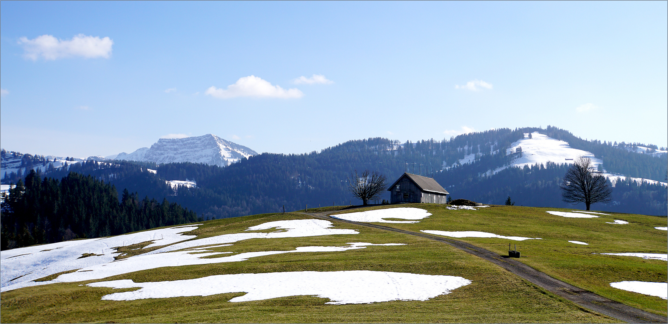 Der Frühling tastet sich vor