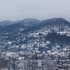 Der Fuchsturm mit Hausberg in Jena