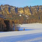 Der für mich schönste Tafelberg in der Sächsischen Schweiz ist der Pfaffenstein...