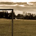 Der Fußballplatz