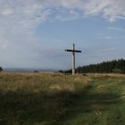 Der Gackerstein im Naturpark Hoher Vogelsberg (663 m ü N.N.)