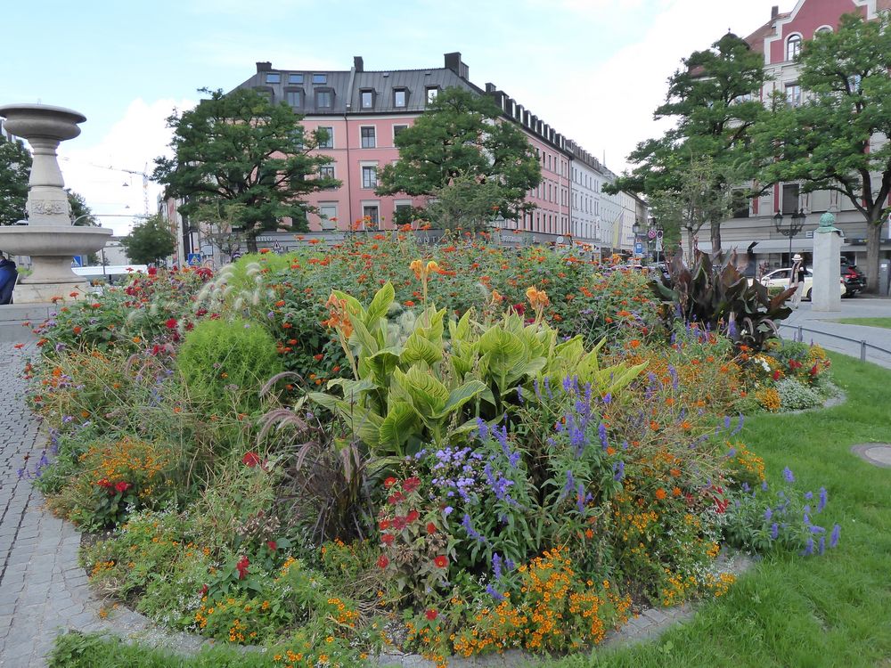 Der Gärtnerplatz in München...