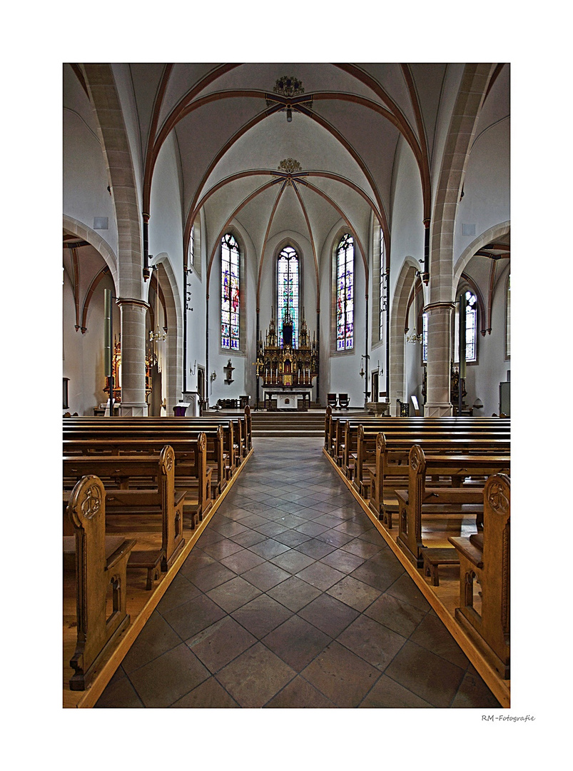 der Gang zum Altar