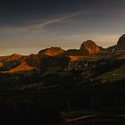 Der Gantrisch in der Abendsonne stellt Eiger, Mönch und Jungfrau locker ins Abseits, den Hintergrund