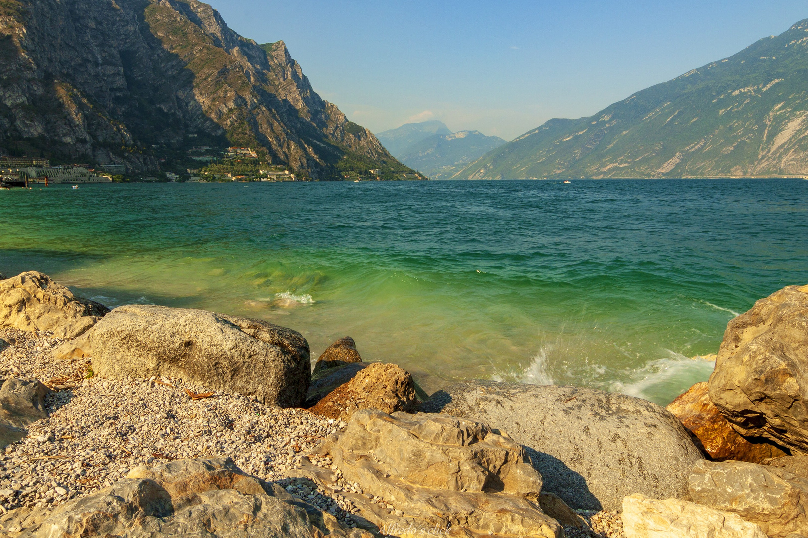 Der Gardasee in Limone