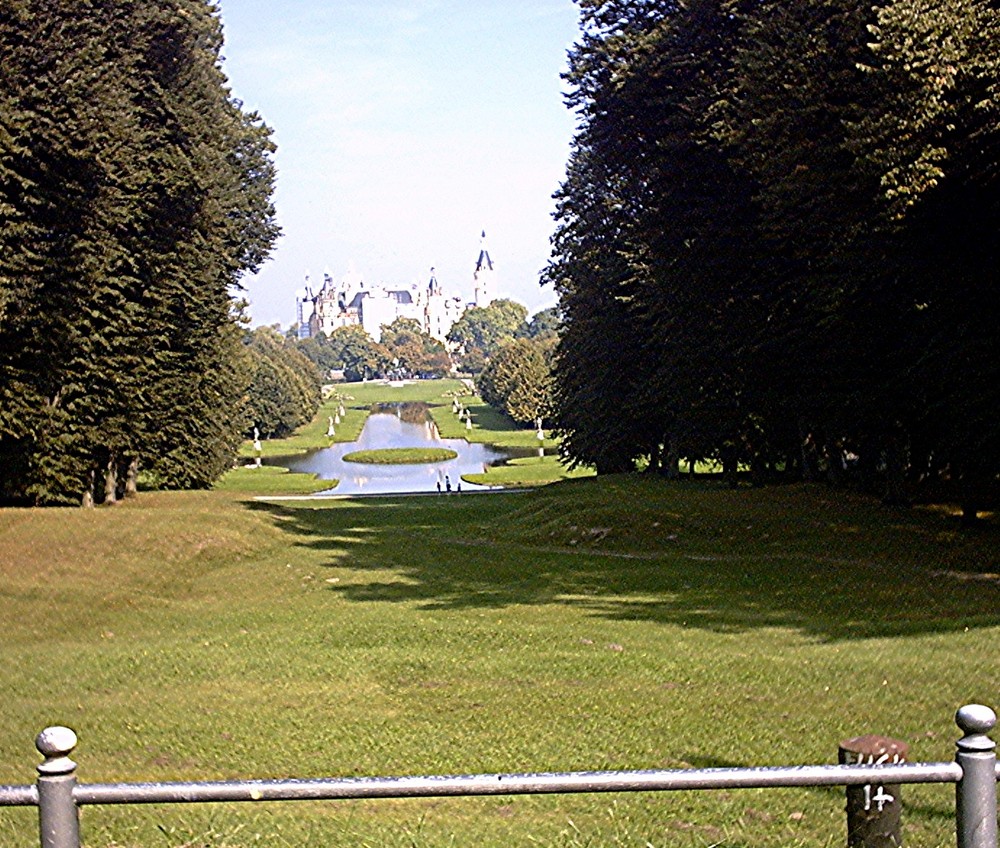 der Garten das Schloss