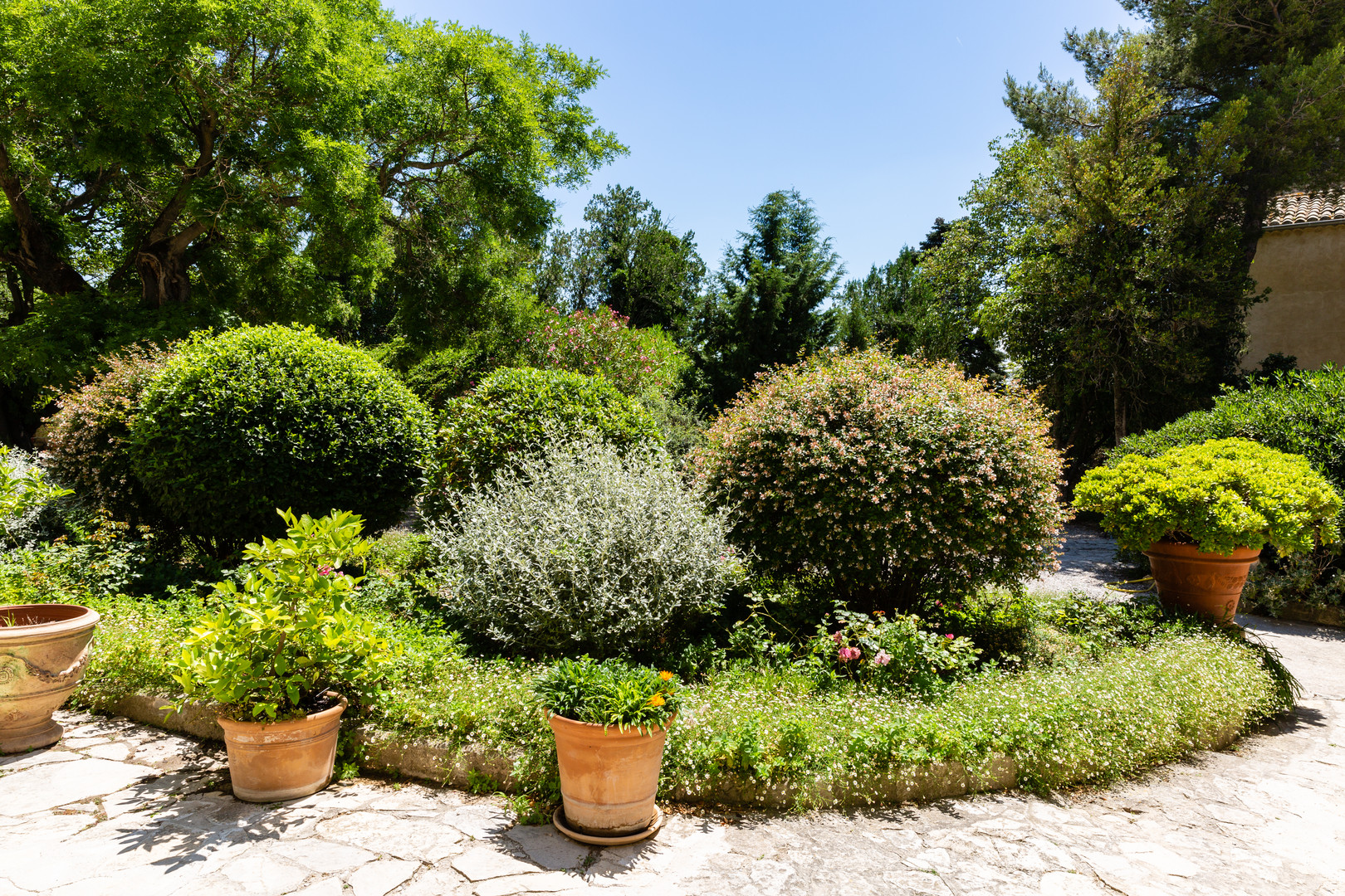 Der Garten der Abbaye Saint-André (1)