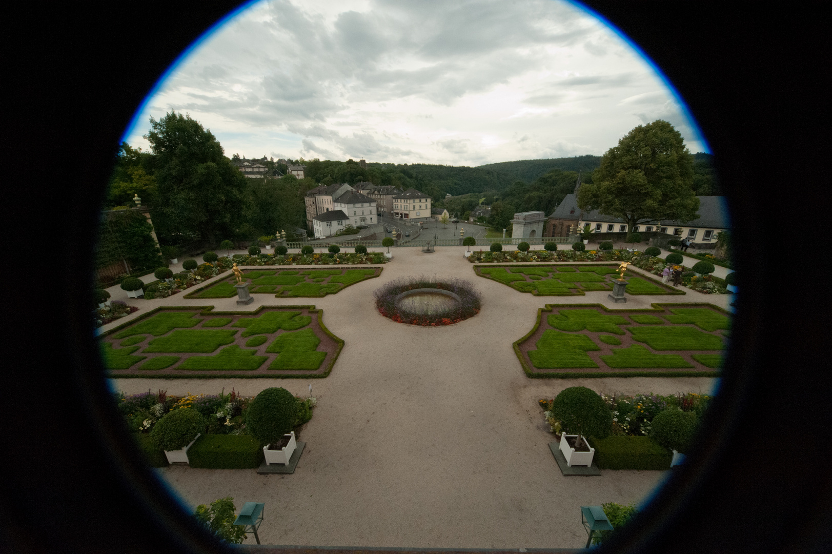 Der Garten vom Weilburger Schloss