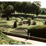 der Garten von Dunrobin Castle in den Sutherland`s