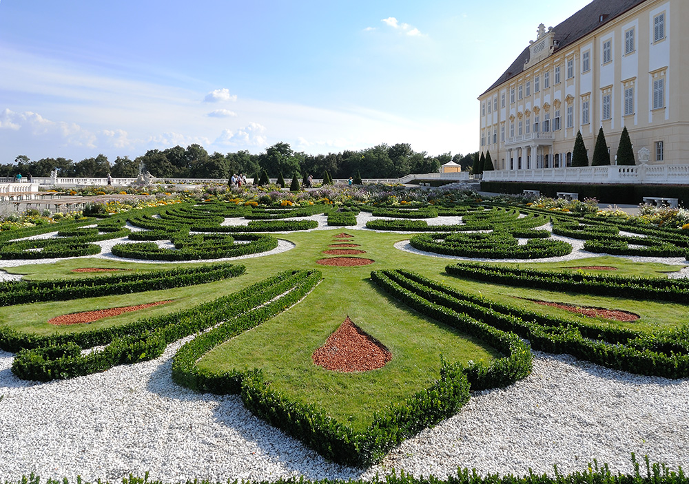 Der Garten von Schloss Hof