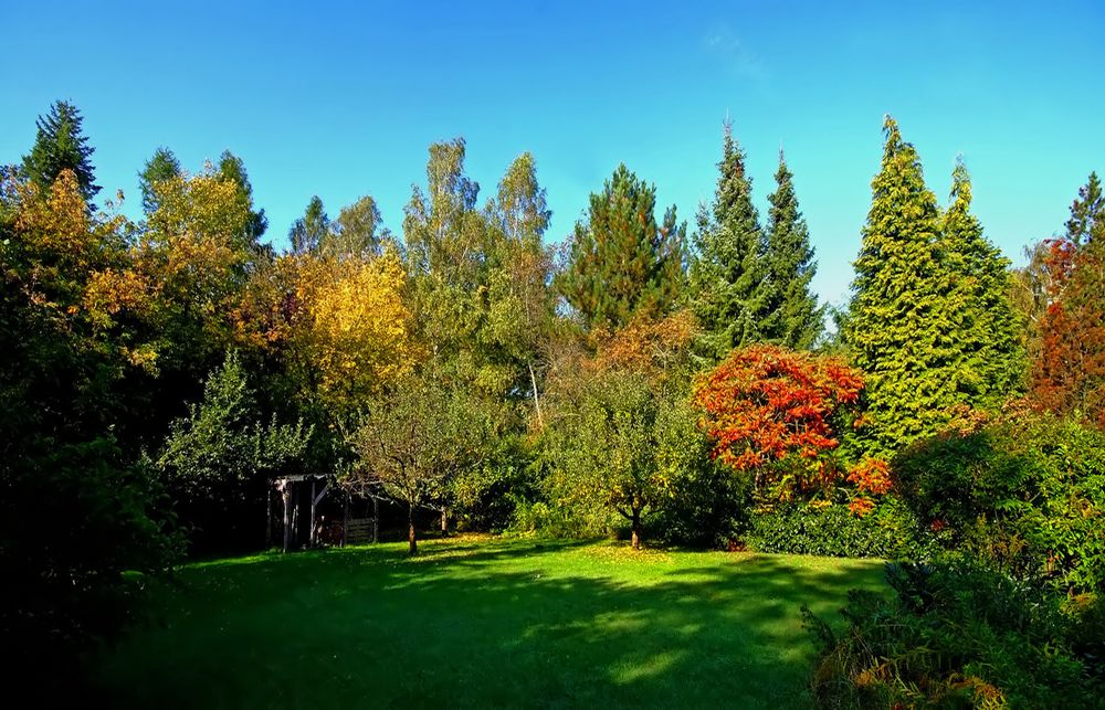 Der Gartenherbst ...