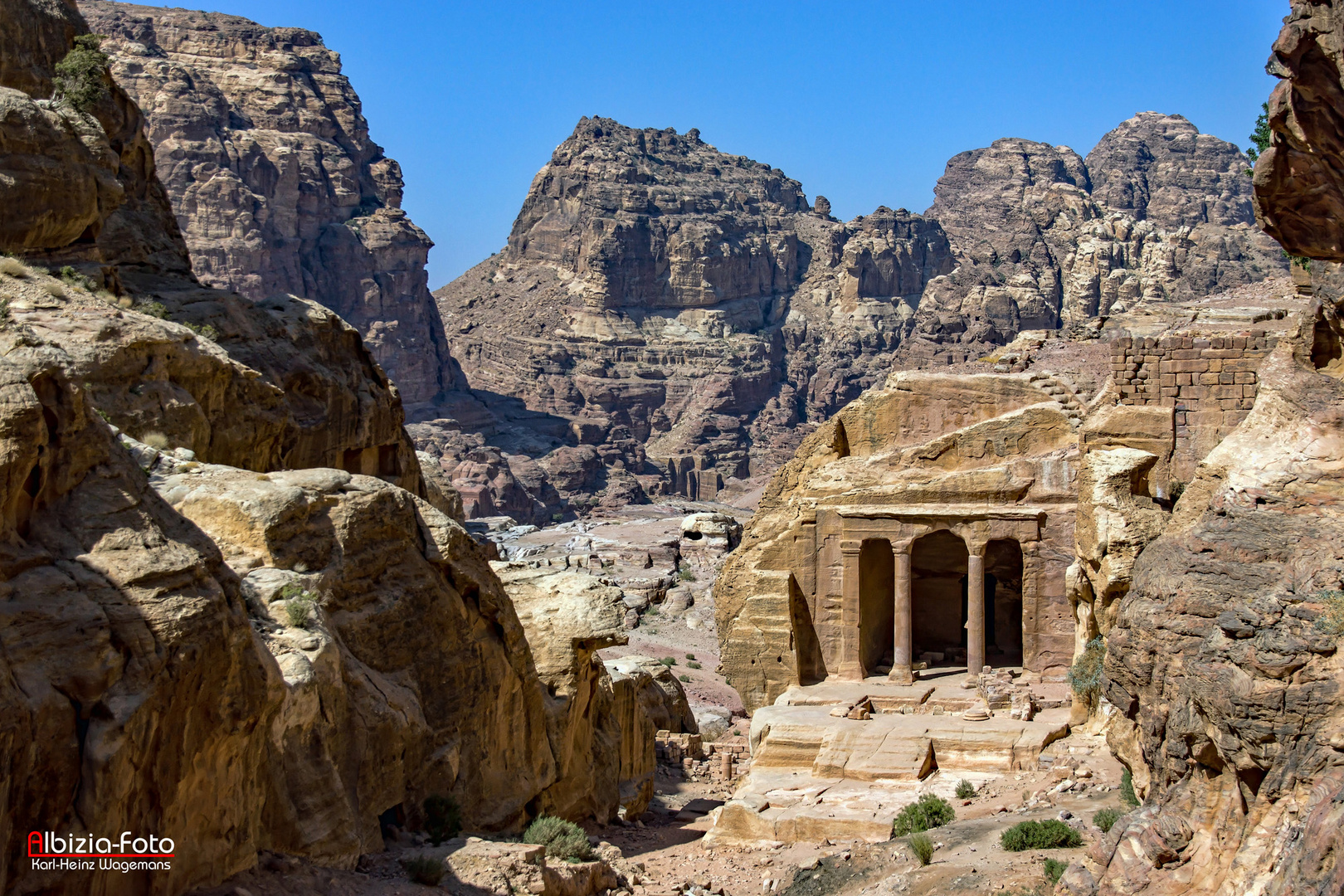 Der Gartentempel - Petra, Jordanien