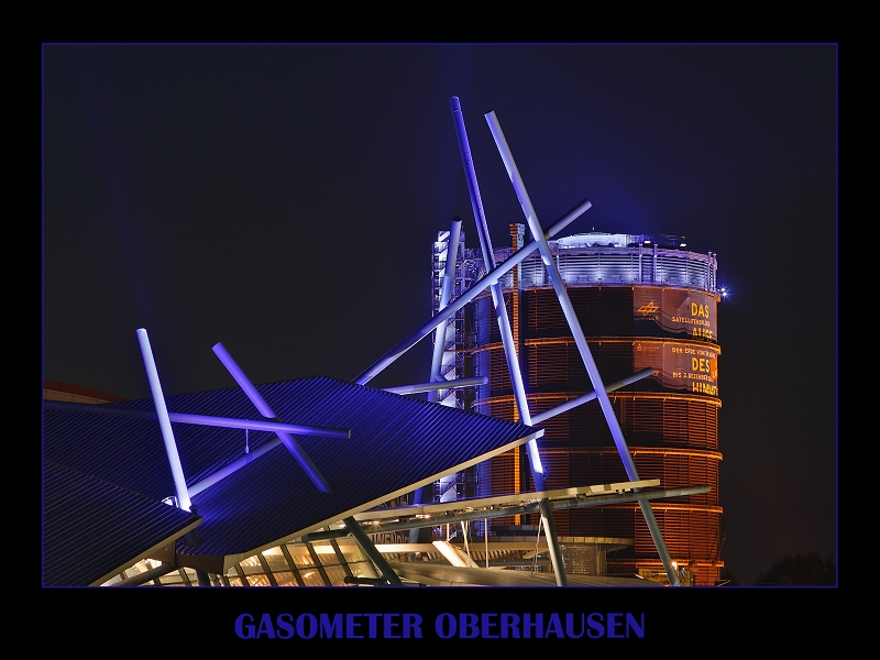 Der Gasometer in Oberhausen