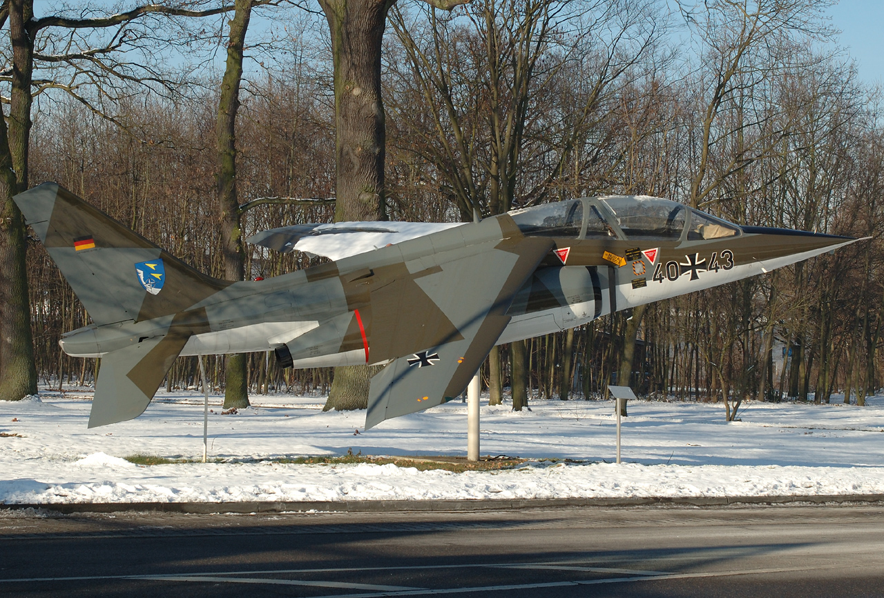 Der Gateguard am militärischen Teil des Flughafens Köln/Bonn