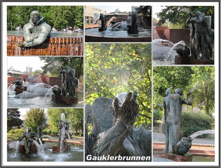 Der Gauklerbrunnen . . .